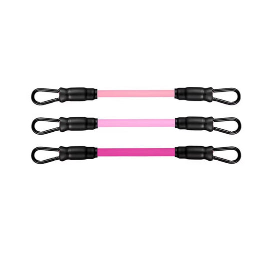 3Pcs/Set Resistance Band Pull Rope Elastic Exercise Strength TPE Material Thin Legs Buttocks Yoga Pilates Gym Fitness Equipment