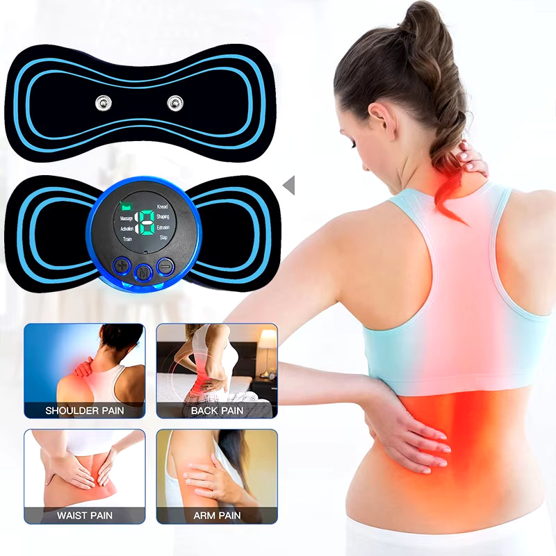 Intelligent Massage Tool Massage Foot Pad Cervical Neck Massage Patch Massage Pen Full Body Massage Set