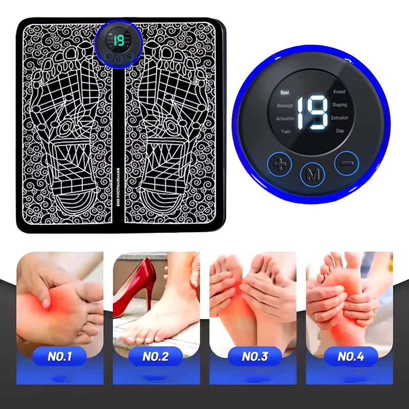 Intelligent Massage Tool Massage Foot Pad Cervical Neck Massage Patch Massage Pen Full Body Massage Set