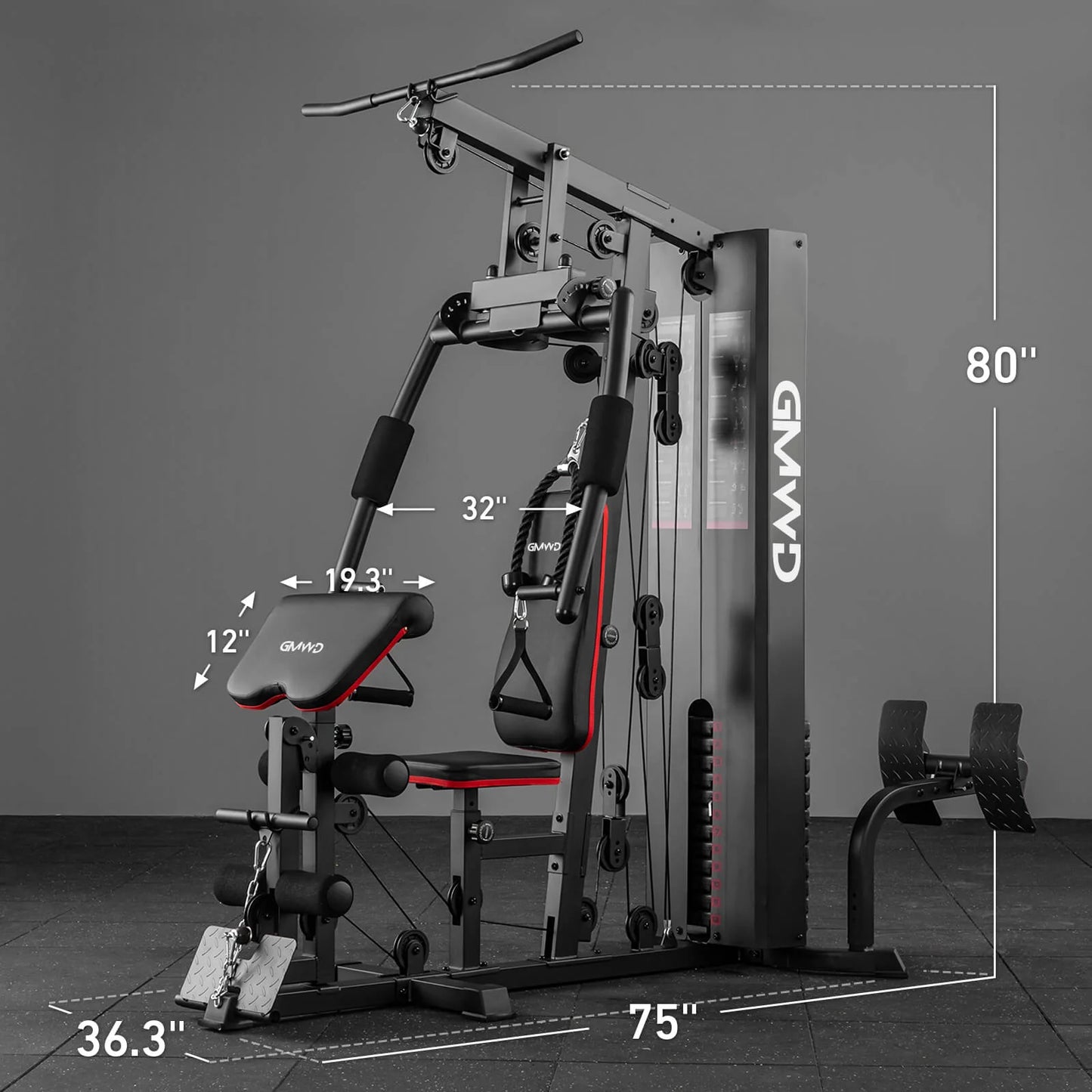 Multi Gym Station with Weight Stack HGS